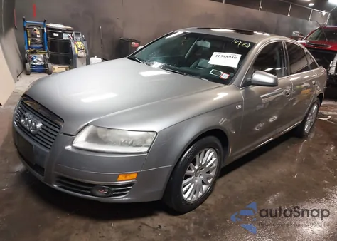 2006 Audi A6 3.2 Quattro z USA, uszkodzony, nr VIN WAUDH74F86N104164